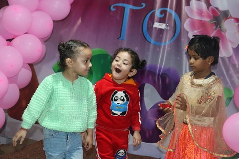 Stage Performance By Kids